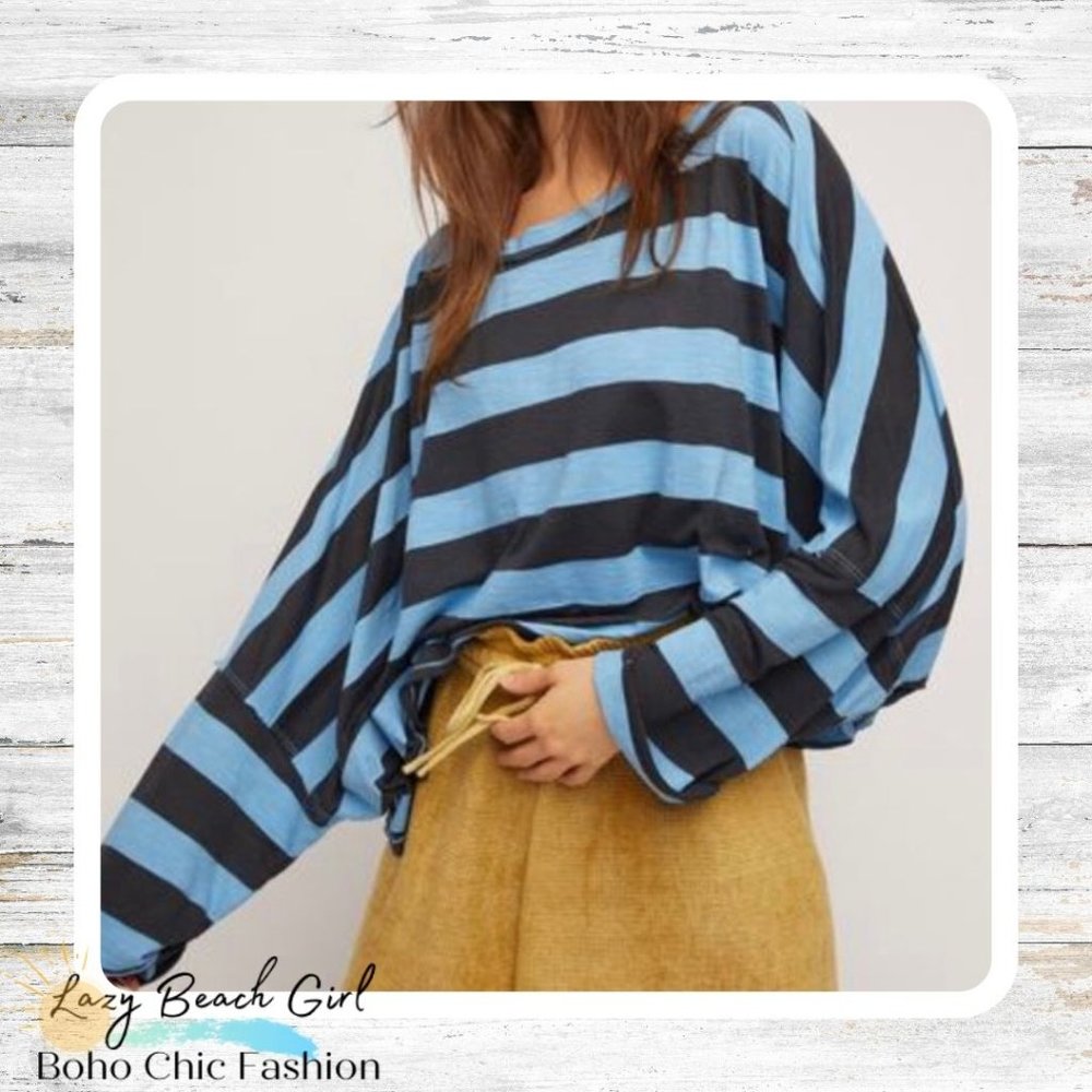 Free People East West Stripe T-Shirt